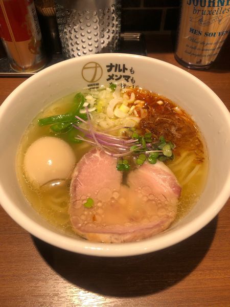 「味玉塩ラーメン」@ナルトもメンマもないけれど。の写真