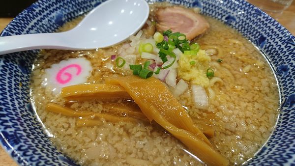 「にぼ助らーめん（大盛無料）」@厳選煮干ラーメン 初代 にぼ助の写真