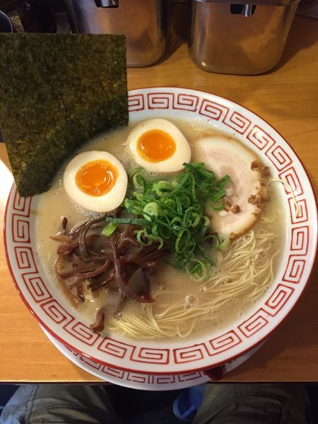 「味玉長浜らーめん ¥780」@博多長浜らーめん 六角堂 橋本店の写真
