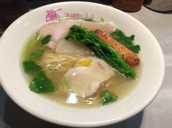 「鯛出汁潮蕎麦」@中華蕎麦 瑞山（ZUIZAN）の写真