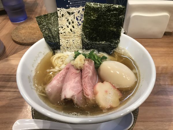 「特製生姜煮干しそば」@中華ソバ 篤々 TOKU-TOKUの写真