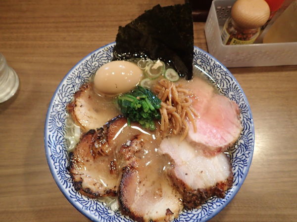 「『特製生姜そば』（塩）」@煮干しつけ麺 宮元の写真