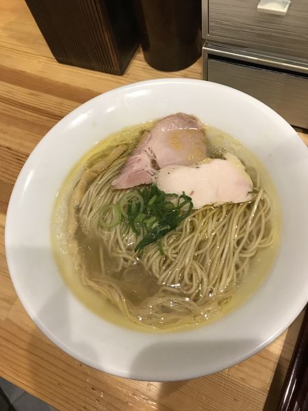 「塩そば+ひつまぶしセット」@自家製麺 竜葵の写真