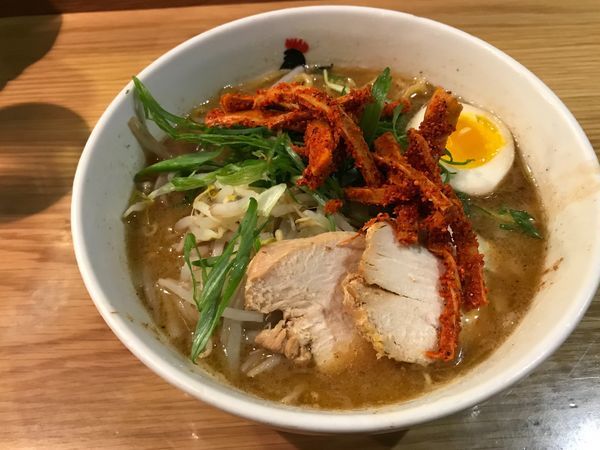 「Spicy Nibo Pitan」@Totto Ramen Midtown Westの写真
