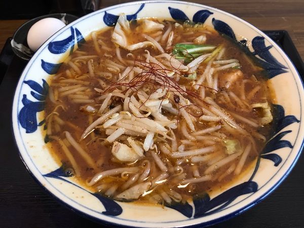 「【期間限定】辛味噌ラーメン  700円」@創作ノ蔵  めし処  萩ノ宮の写真