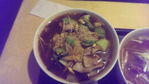 「麻婆麺(トリプルハーフの一品)」@咸亨酒店の写真