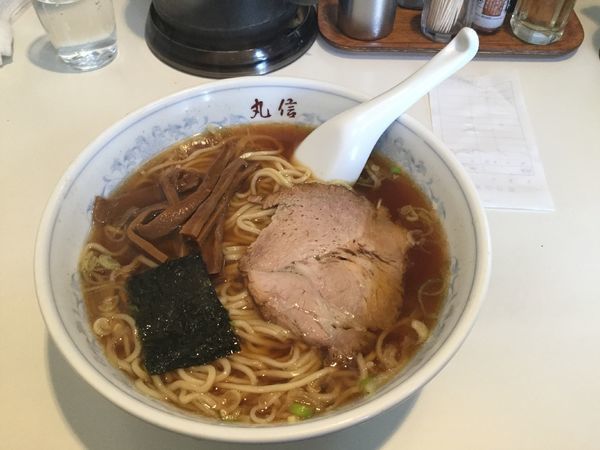 「ラーメン(¥670)」@中華そば 丸信の写真
