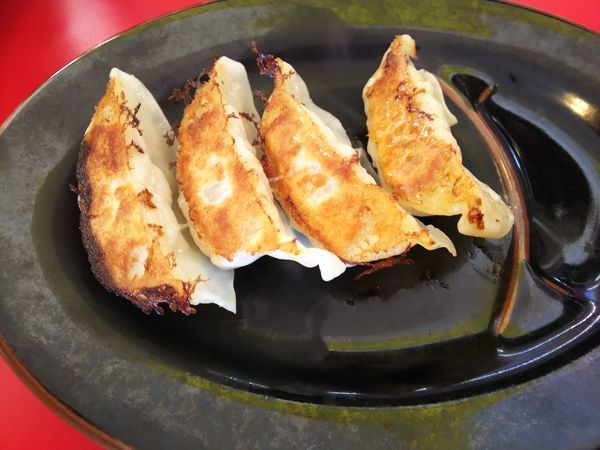 「ギョーザ（4ヶ）　200円」@家系ラーメン 熊田家の写真