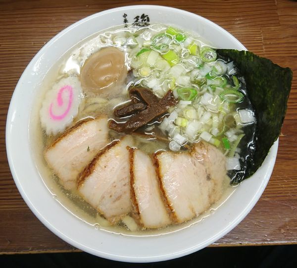 「中華そば＋味玉(ランチサービス)」@中華そば 馥の写真