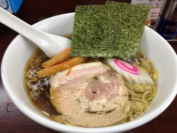 「中華そば(540円)、半チャーハン(378円)」@中華食堂 けんの写真