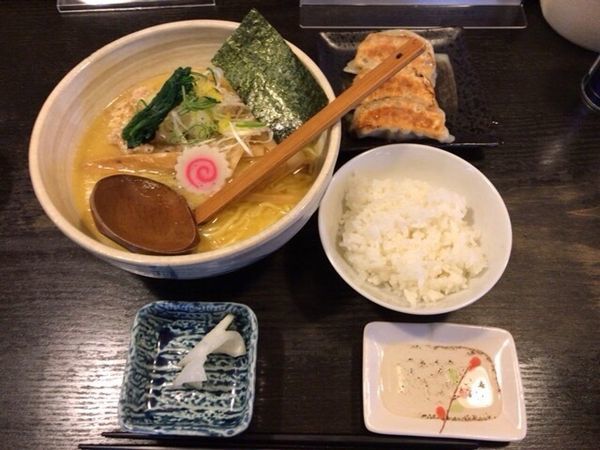 「鶏そば 竹セット」@中華そば 花菱の写真