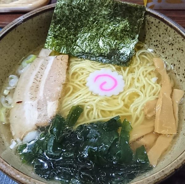 「川俣軍鶏のあっさり鶏そば」@麺屋 嘉藤の写真