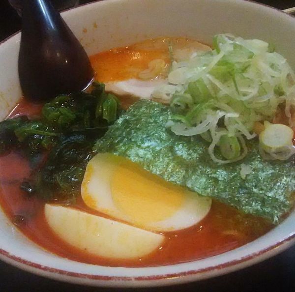 「赤百歩ラーメン」@百歩ラーメン 北浦和店の写真