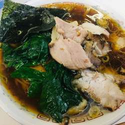 青島チャーシュー＋ほうれん草