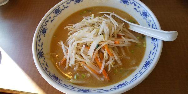 「味噌ラーメン」@くるまやラーメン 宮原店の写真