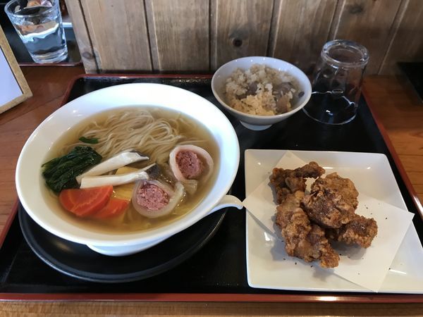 「まりえラーメン3【猪肉白菜ロールのせ】」@麺創 なな家の写真