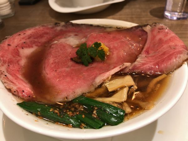 「A5和牛醤油ラーメン」@MENSHO SAN FRANCISCOの写真