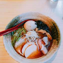特製焼きあご塩ラーメン