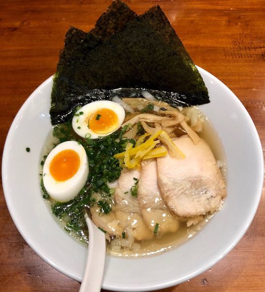 「のり玉子中華そば (910円)」@一風堂 太宰府インター店の写真