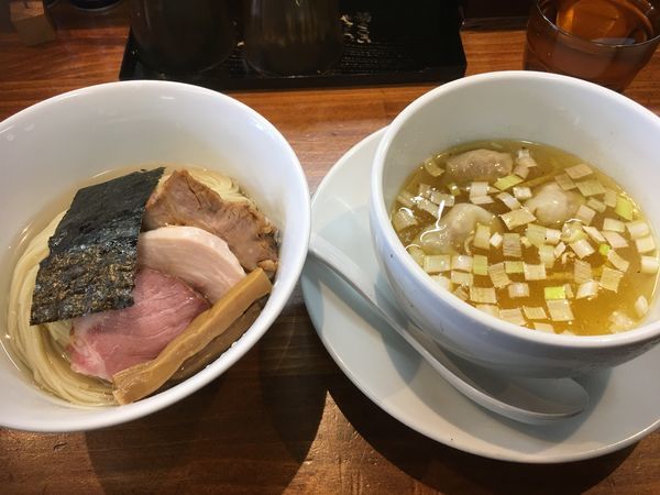 「特選塩つけ麺」@塩らーめん 千茶屋の写真