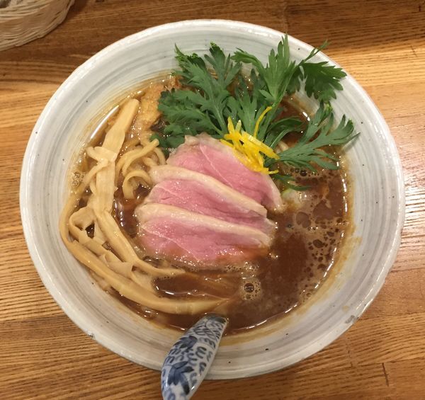 「赤味噌そば900円」@中華そば きなりの写真