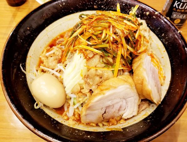 「つけ味の汁なし大」@麺屋 歩夢の写真