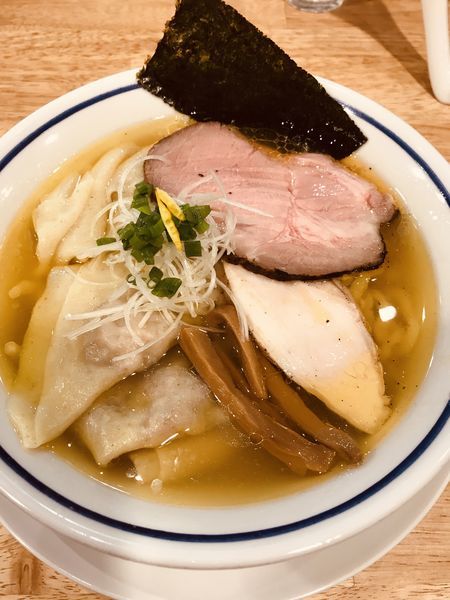 「ワンタン中華そば ¥900」@手打式超多加水麺 ののくらの写真