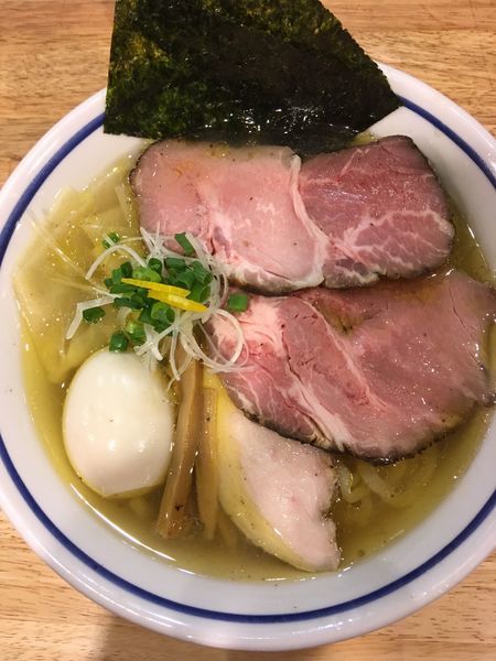 「特製中華そば 塩」@手打式超多加水麺 ののくらの写真