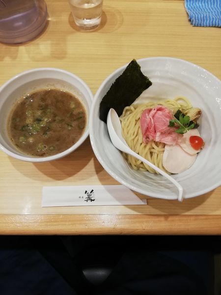 「濃厚煮干しつけSOBA中980円」@銀座 篝 大手町店の写真