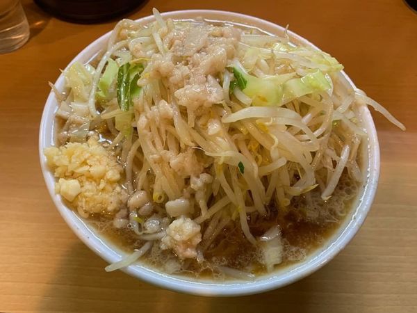 「小ラーメン (ニンニク・ヤサイ・アブラ)」@豚星。の写真