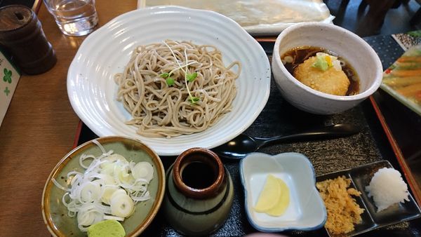 「[１日限定20食]辛味大根そばセット1000円」@赤土の写真