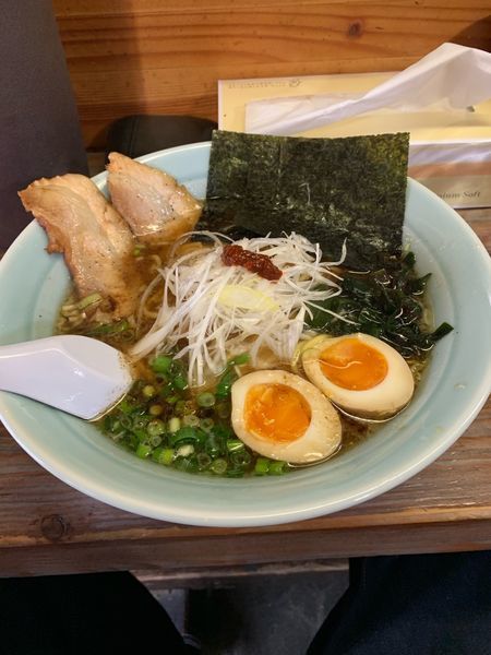「黒竜次麺850円」@麺屋 龍次の写真