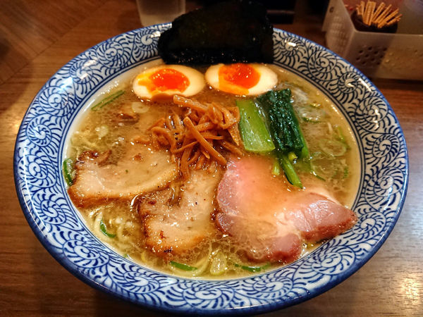 「味玉生姜塩そば」@煮干しつけ麺 宮元の写真