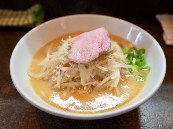 「ミソラーメン…800円」@味噌ラーメン 雪ぐにの写真