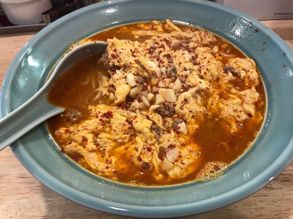 「タンタンメン中盛」@らーめん食堂 赤玉の写真