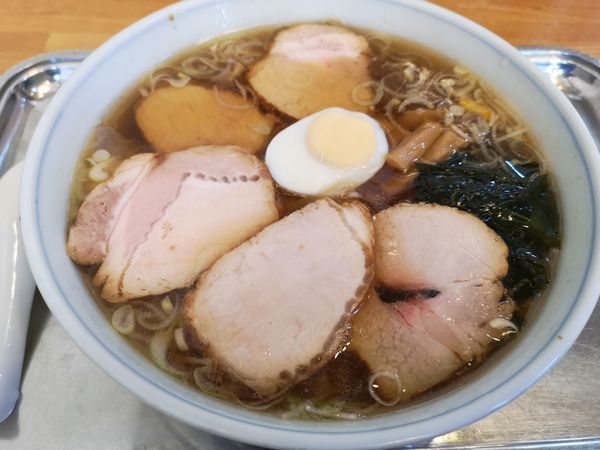 「チャーシューワンタン麺」@大勝軒 武蔵増戸店の写真