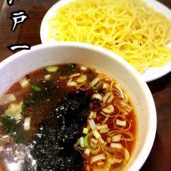 醤油つけめん(辛口)￥650