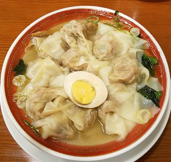 「広州ワンタン麺」@広州市場 西新宿店の写真