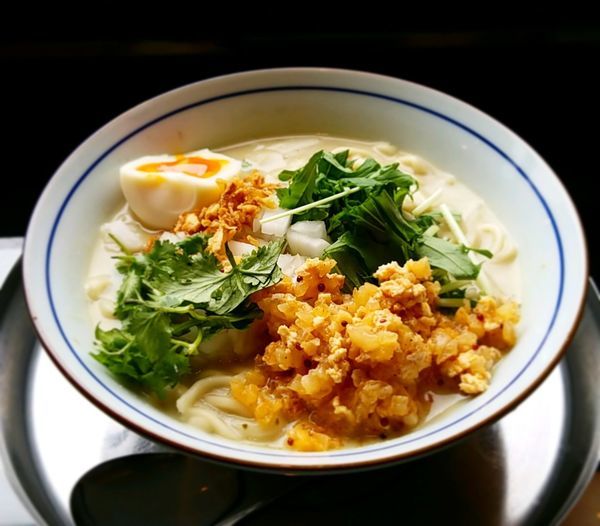 「グリーンカレーそば」@Q-CHANG CURRYの写真