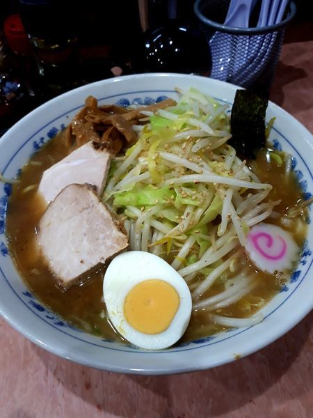 「野菜ラーメン(小)770円麺かため」@所沢大勝軒の写真