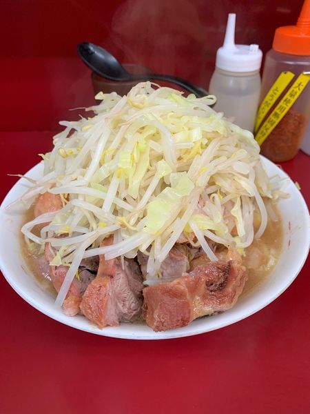 「小ラーメン豚入り」@ラーメン二郎 相模大野店の写真