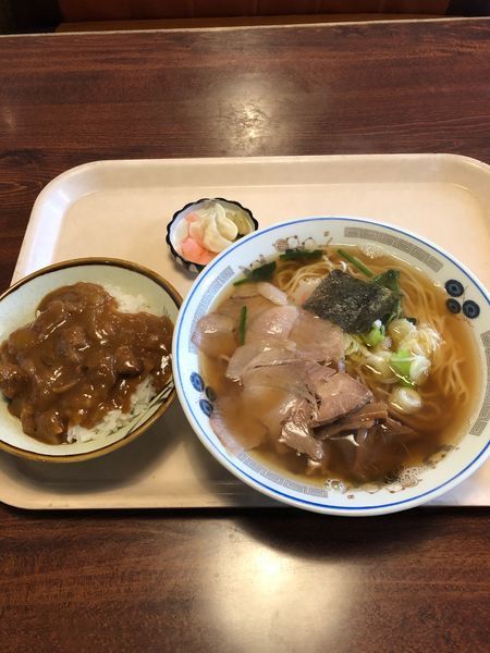「ラーメンセット」@弁天の写真