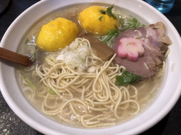 「ゆず塩らーめん」@秋田ラーメン はまの写真