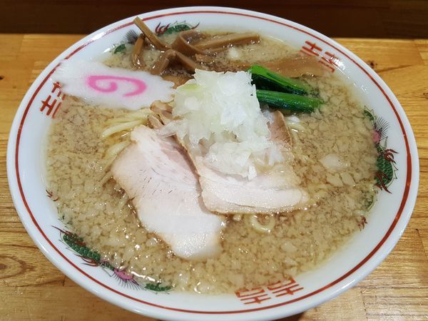 「背脂中華そば ￥800」@old school 中華そば Miya Dera Soulの写真