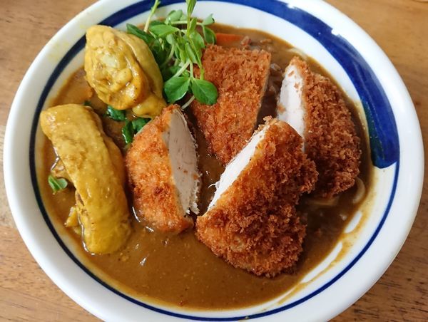 「【1月限定】サラリ鶏カレー（S)」@MENYA 食い味の道有楽の写真