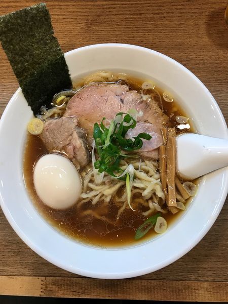 「あじ玉らぁめん 880円」@らぁめん山と樹の写真