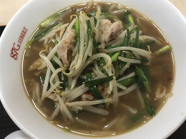 「みずほ名物スタミナラーメン　￥680」@馬渕屋の写真