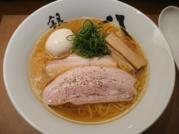 「特製中華そば」@中華そば 銀座 八五の写真