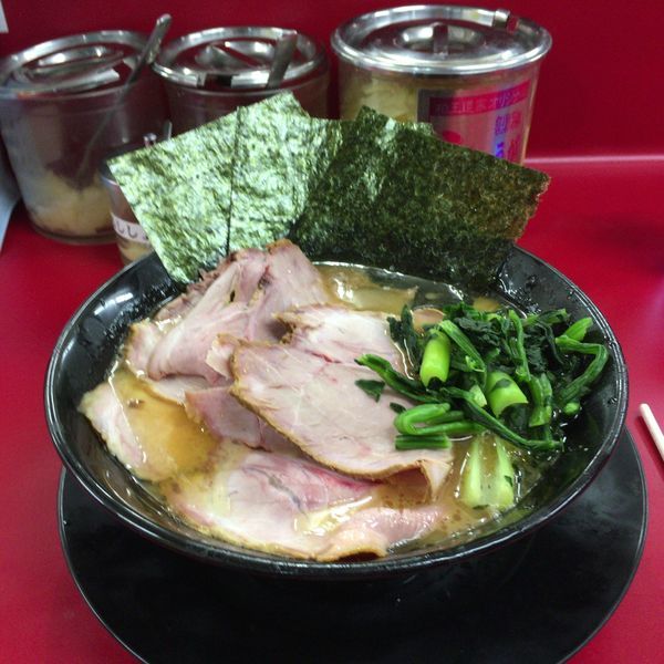 「チャーシューメン ５枚」@家系ラーメン 王道 いしいの写真