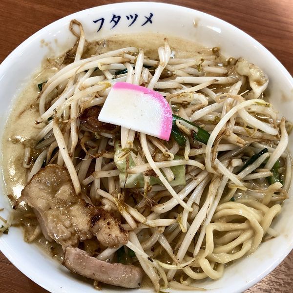 「濃厚カレータンメン＋ウーロン茶」@フタツメ 伊勢崎店の写真